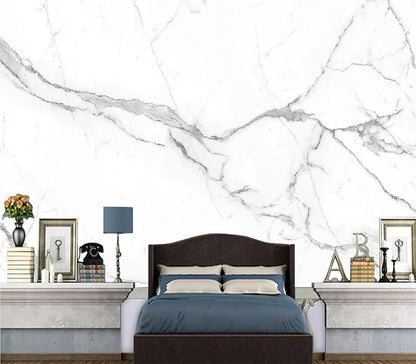 Cliouar-White Statue Marble Texture Background Mural Wallpaper Peel and Stick 160" x 114"
