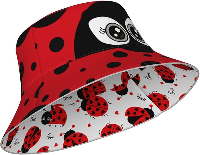 Bucket Hat Beach Summer Sun Hat Reversible Fisherman Hats Double Sided Wearing for Women Men Boys Girls