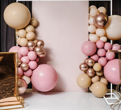 8.2FT White Metal Wedding Arches for Ceremony Square Balloon Arch Stand Rectangular Backdrop Stand for Anniversary Birthday Party Bridal Shower Home Indoor Outdoor Decoration