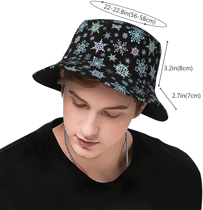 Bucket Hats Fashion Sun Cap Packable Outdoor Fisherman Hat for Women and Men