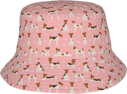 Cartoon Bucket Hat Summer Beach Travel Sun Hat Packable Fisherman Cap for Men Women