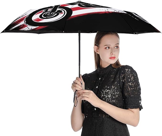 Fashion 3 Fold Sunny Rain Sunscreen Umbrella Portable Automatic Umbrella