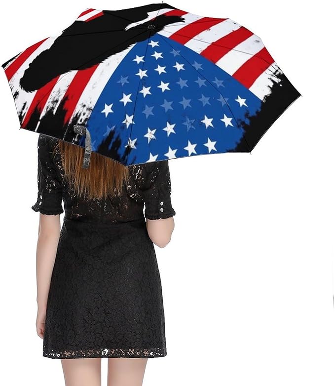 Fashion 3 Fold Sunny Rain Sunscreen Umbrella Portable Automatic Umbrella