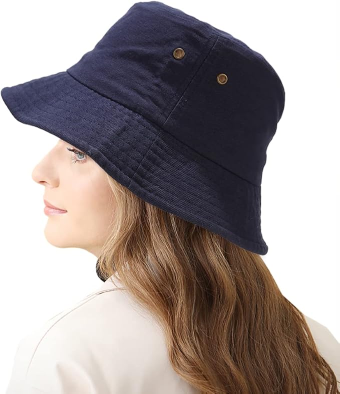 Malaxlx Unisex Bucket Hat Summer UPF 50+ Sun Protection Outdoor Beach Fishing Travel Hiking Hat