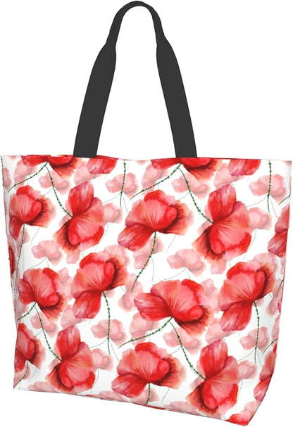 Shoulder Bag Large Reusable Eco-friendly Shopping Bags Portable Storage Handbag