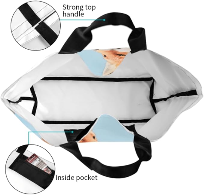 Shoulder Bag Large Reusable Eco-friendly Shopping Bags Portable Storage Handbag