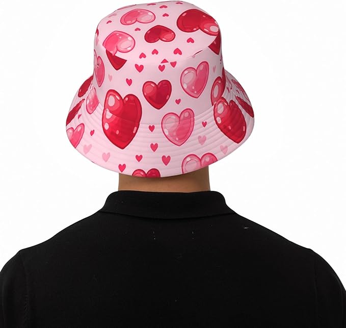 Vintage Clovers Bucket Hat Novelty Sun Hats Trendy Fisherman Cap for Men and Women