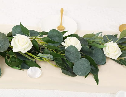 IPOPU Foam Roses, 25pcs Foam Glitter Roses Glitter Foam Rose Foam Rose with Stem for DIY Wedding Bridal Bouquet Home Party Decoration(Ivory)