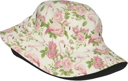 Rustic Autumn Cows and Pumpkins Bucket Hat Novelty Sun Hats Trendy Fisherman Cap for Men and Women