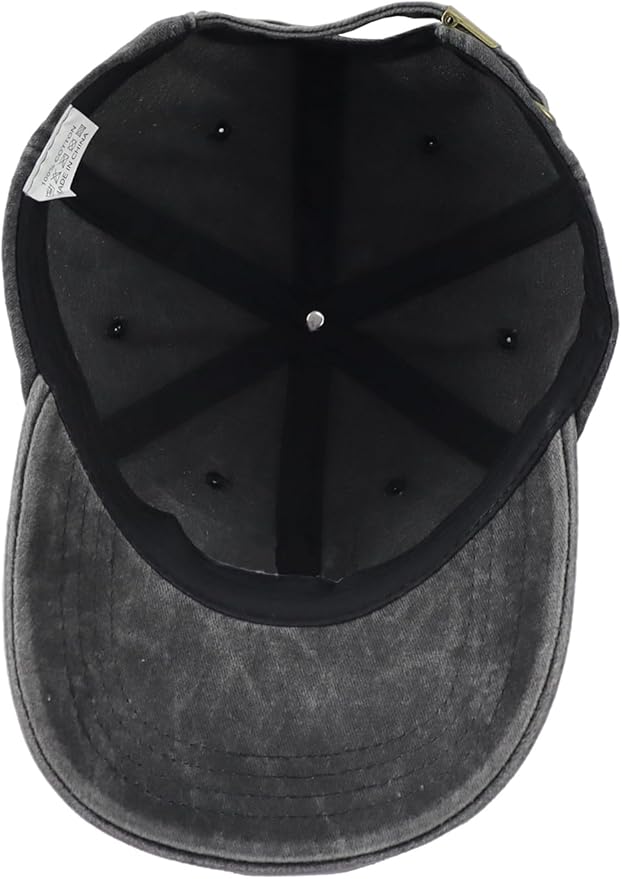 Garden Hats for Women, Adjustable Cotton Embroidered Gardening Baseball Cap