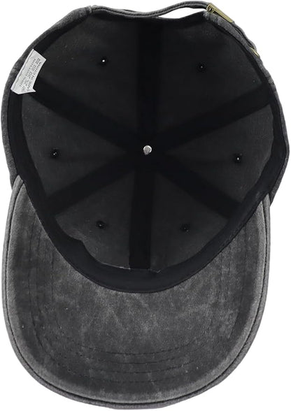 Garden Hats for Women, Adjustable Cotton Embroidered Gardening Baseball Cap