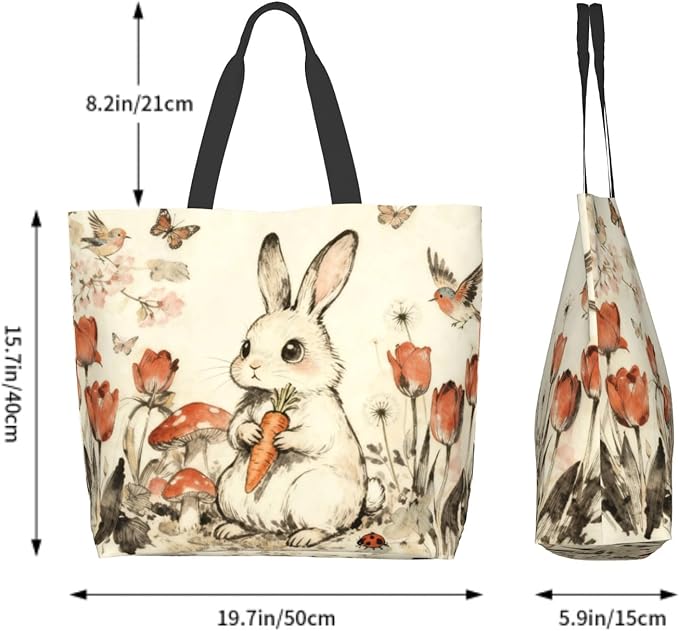 Shoulder Bag Large Reusable Eco-friendly Shopping Bags Portable Storage Handbag