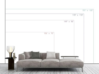 WFBHUA-Vintage Botanical Leaf Wallpaper Mural Dark Plant Leaves Wall Murals Decor for Living Room Bedroom(Not Peel and Stick)