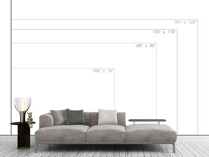 Large Dark Floral Wallpaper Colorful Spring Flowers Background Wall Mural (Not Peel and Stick)