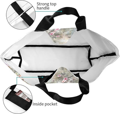 Sunflower Tote Bag For Women, Waterproof Shoulder Bags Big Reusable Grocery Handbag For Shopping Picnic Work Beach