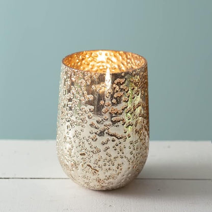 Colonial Tin Works Aurelia Vase, Mercury Glass