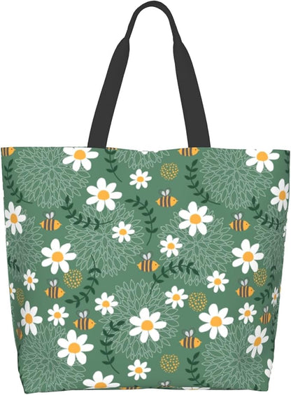 Shoulder Bag Large Reusable Eco-friendly Shopping Bags Portable Storage Handbag