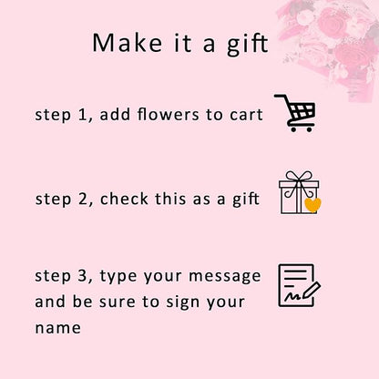 Vrioca Flowers for Delivery, Preserved Flowers Bouquets, Birthday Gifts for Women Mom