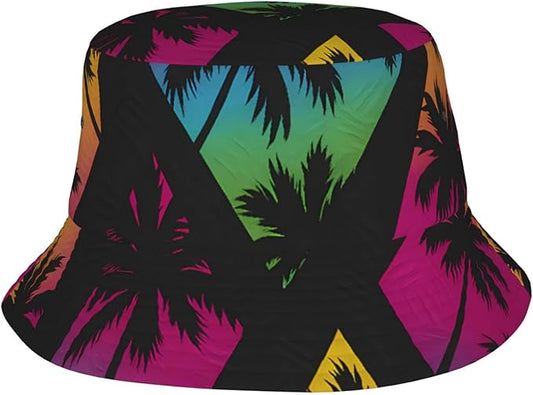 Cute Potted Cactus Bucket Hat Novelty Sun Hats Trendy Fisherman Cap for Men and Women