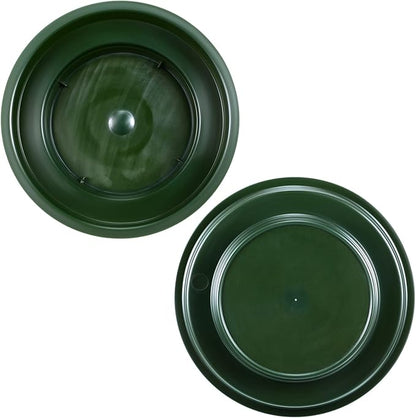 Floral Foam with Bowl 4.7 Inch Green DIY Flower Arrangement Kit Round Wet Foam, Wedding Aisle Flowers, Party Decoration (8 Pieces)