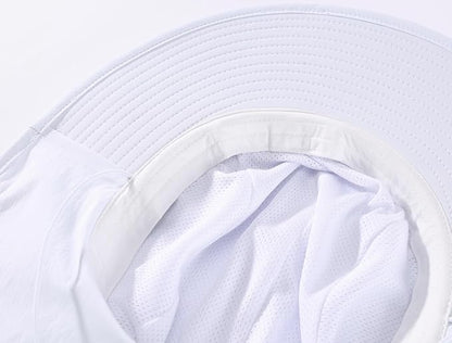Home Prefer UPF 50+ Sun Hats for Men Women Wide Brim Fishing Hat with Neck Flap UV Protection Sunblock Safari Bucket Hat