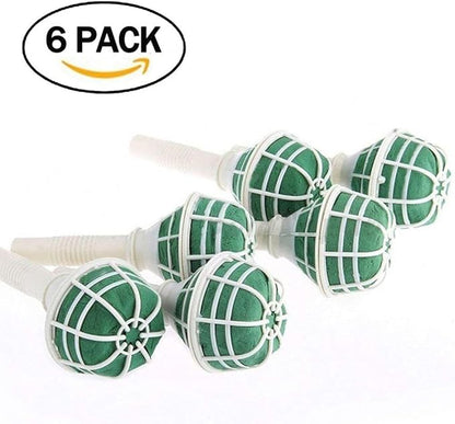ORANGEHOME 6-Pack Bouquet Holder, DIY Wedding Foam Bouquet Handle Bridal Floral Fresh Artificial Flower Holder Decoration