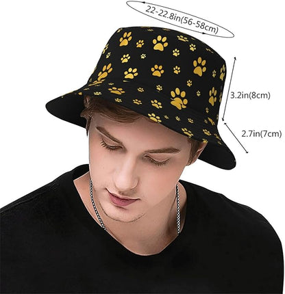 I Love U Bucket Hat Novelty Sun Hats Trendy Fisherman Cap for Men and Women