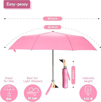 Duck Umbrella – Cute Duck with Adorable Duck Handle, The Perfect Duck Umbrella for Duck Lovers
