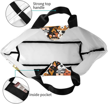 Shoulder Bag Large Reusable Eco-friendly Shopping Bags Portable Storage Handbag