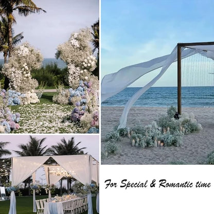 Bringsine Baby Breath Gypsophila Deco White Colour Artificial Flowers for Wedding 30 Pieces/lot