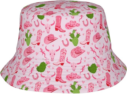 Fashion Bucket Hat Summer Beach Travel Sun Hat Packable Fisherman Cap for Men Women