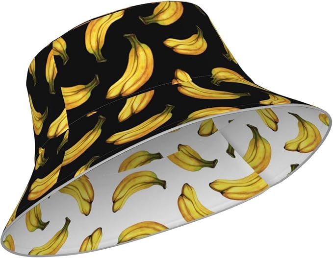 Bucket Hat Beach Summer Sun Hat Reversible Fisherman Hats Double Sided Wearing for Women Men Boys Girls