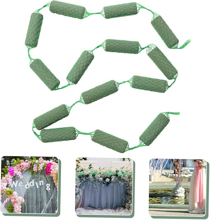 Floral Foam Garland Blocks Wet Foam Flower Arch Arrangement Supplies for Wedding Celebration Events Home Garden Decor
