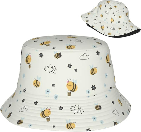Bucket Hats for Women Sun Beach Travel Cap Unisex Men Bucket Hat