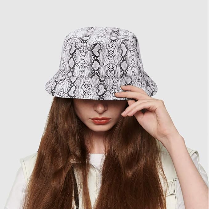 XYIYI Cute Bucket Hat Beach Fisherman Hats for Women, Reversible Double-Side-Wear