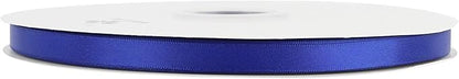 MEEDEE Royal Ribbon 3/8 Inch Double Faced Satin Polyester Ribbon, 100 Yards, Royal Blue, Perfect for Gift Wrapping, Crafts, Wedding, Baby Shower, Holidays, Parties