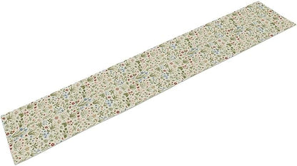 Vintage Floral Table Runner, Country Botanical Flower Farmhouse Home Decor Table Runner for Kitchen Dining Picnic Decoration, 13x70 Inch