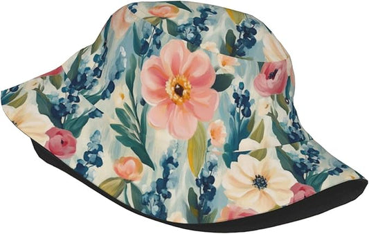 Bucket Hats Fashion Sun Cap Packable Outdoor Fisherman Hat for Women and Men Travel