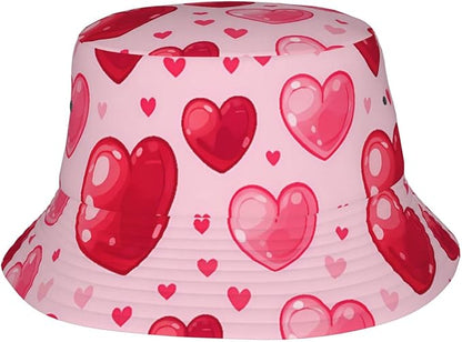 Vintage Clovers Bucket Hat Novelty Sun Hats Trendy Fisherman Cap for Men and Women