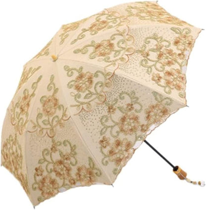 Honeystore Flower Lace Parasols for Wedding Party Lace Bridal Umbrella