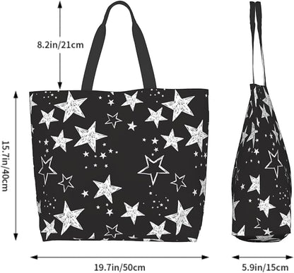 Shoulder Bag Large Reusable Eco-friendly Shopping Bags Portable Storage Handbag