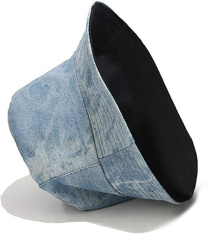 XYIYI Cute Bucket Hat Beach Fisherman Hats for Women, Reversible Double-Side-Wear