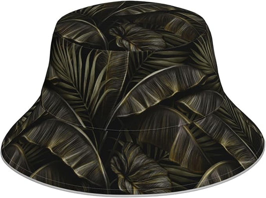Bucket Hat Beach Summer Sun Hat Reversible Fisherman Hats Double Sided Wearing for Women Men Boys Girls