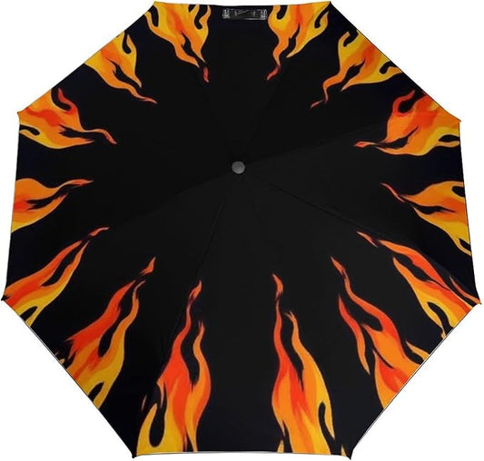 Fashion 3 Fold Sunny Rain Sunscreen Umbrella Portable Automatic Umbrella