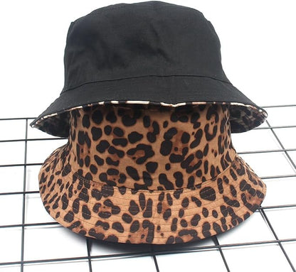 Quanhaigou Bucket Hat for Men Women,Packable Reversible Printed Sun Hats,Fisherman Outdoor Summer Travel Hiking Beach Caps