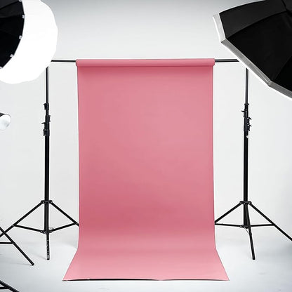 Kate Seamless Paper Backdrop for Photography Pink Backdrop Paper (86''x32.8' Baby Pink)