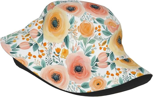 Bucket Hats Fashion Sun Cap Packable Outdoor Fisherman Hat for Women and Men Travel