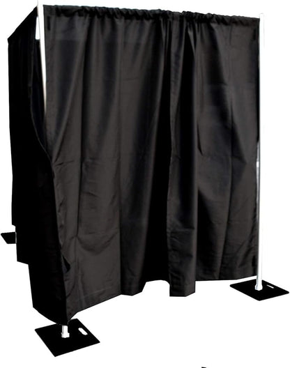 Crowd Control Center 8'x20' Pipe and Drape Backdrop Kit in Premier Fabric (Photobooth Backdrop Kit)