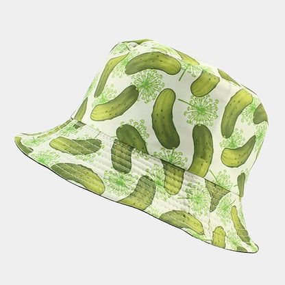 Malaxlx Bucket Hat Beach Sun Hat Fishing Hat for Women Men, Outdoor Travel Reversible Double Side Wear Fisherman Hat