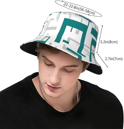 I Love U Bucket Hat Novelty Sun Hats Trendy Fisherman Cap for Men and Women